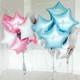 thumbnail image 2 of Globos de aluminio con forma de estrella de 18 pulgadas, decoraciones para bodas, globos plateados y dorados para niños, globos de cumpleaños, suministros para fiestas de bodas y baby shower, 2 of 5
