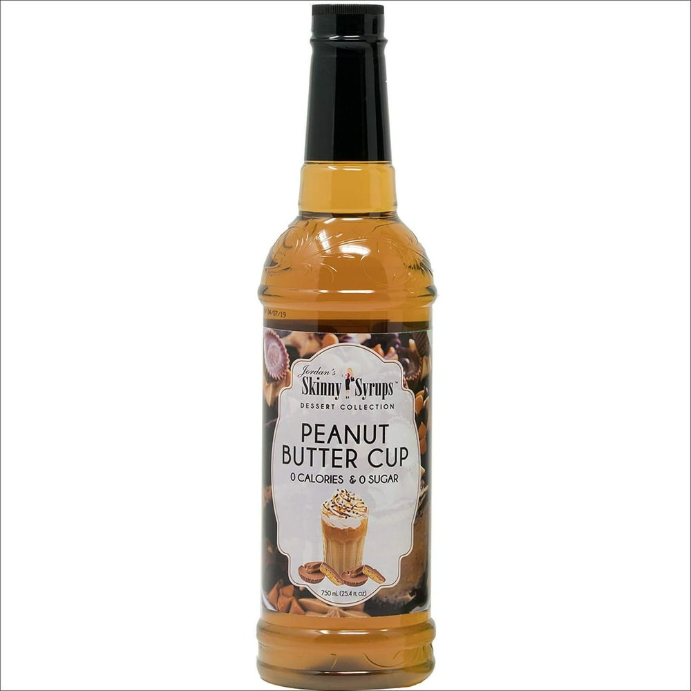 Jordan’s Skinny Syrups Sugar Free Peaunt Butter Cup Syrup Healthy