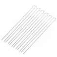 thumbnail image 1 of SHISUYAN Ensemble de 6 Brochettes en Acier Inoxydable Réutilisables pour Barbecue, 1 of 4