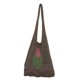 thumbnail image 2 of Bolso de mano portátil , tejido de malla suave grande estético para , chicas informales Marrón Hugo Bolso de mujer, 2 of 5