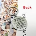 thumbnail image 3 of 3 Year Anniversary Keychain Gifts, Steel Engraved 3rd Wedding Anniversary Keepsake, Happy Three Year Anniversary for Men Women Boyfriend Husband, 3 of 4