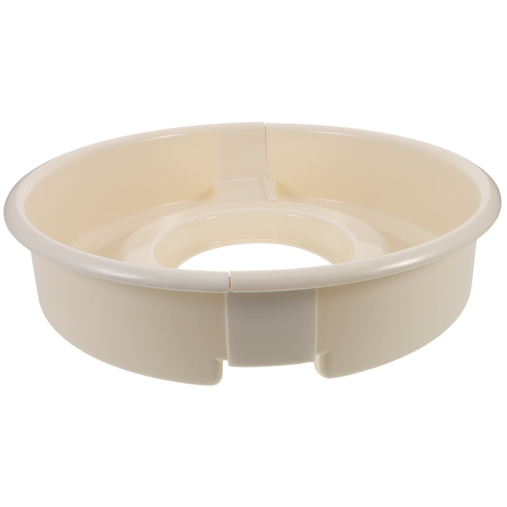 DEEPCRAFF White Plastic Basin Replacement Part for Pottery Wheel Ceramic Crafting and Clay Art Tools