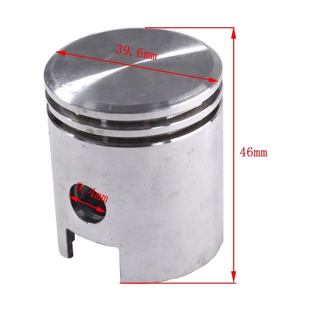 Cylinder Head Piston Kit For Regular 49cc 50cc Motorized Bike High Quality New