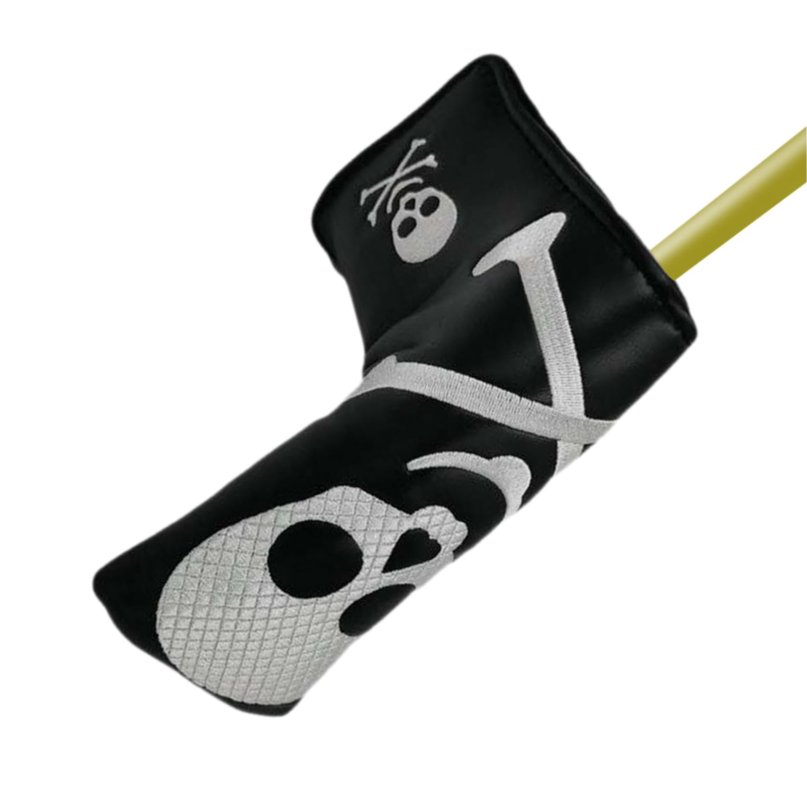 harayaa 2-4pack Golf Head Cover Closure Blade Putter Unisex Mallet Headcover Protector 4 Pcs