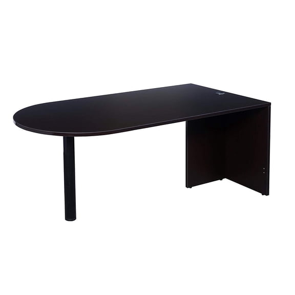 Boss Office Bullet Desk, Mahogany 71*35
