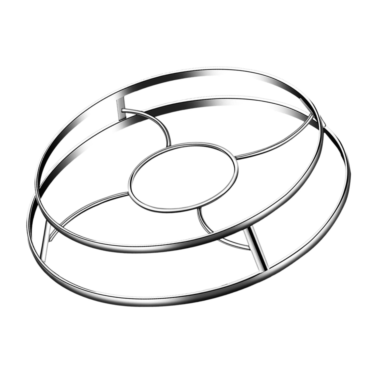 Colaxi Stainless Steel Steamer Rack Cooling Rack Kitchen Supply Instant Pots s Steaming Rack Wok Holder for Hotel Kitchen Home