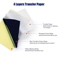 thumbnail image 2 of Papel de transferencia para tatuajes BIOMASER A4, 50 hojas, 4 capas, 2 of 7