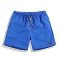thumbnail image 3 of Pantalones cortos para hombre, pantalones casuales sueltos de playa, pantalones cortos de color sólido, ligeros, de secado rápido, 3 of 6
