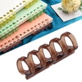 thumbnail image 1 of Binders, 60 Sheets Plastic Clip 20Pcs Segmented Design Binding Rings Binder For Office School, 1 of 8