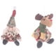 thumbnail image 1 of Colgante de muñeco de peluche para decoración navideña del hogar, niño y niña, 1 of 5