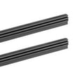 thumbnail image 4 of 4 Pcs 16'' 26" 6 x 10mm  Frameless Windshield Wiper Rubber Strip Blade Refills for Auto, 4 of 7
