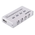 thumbnail image 1 of axGear 4 Ports USB 2.0 Sélecteur de Concentrateur à Partage Automatique pour Imprimante, 1 of 6