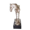 thumbnail image 2 of Sagebrook Home 14670 Résine 15 Décoration de Cheval, Argent, 16 x 6 x 15, 2 of 4