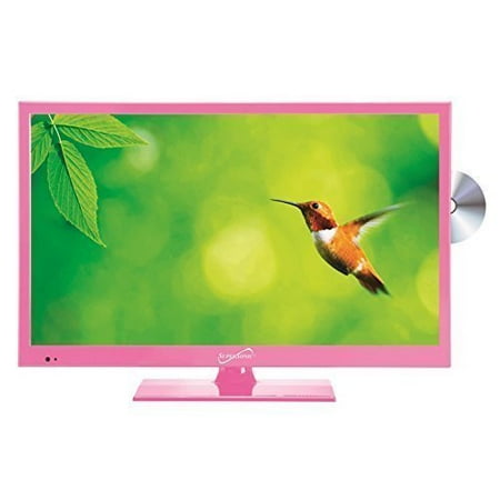 Supersonic SC-1512PK Pink 15.6″ LED Widescreen HDTV Television/Monitor with Build in DVD Player Supersonic SC-1512PK Pink 15.6″ LED Widescreen HDTV Television/Monitor with Build in DVD Player