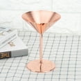 thumbnail image 4 of verres à pied verres à vin verres à vin en or rose accessoires de bar verres à pied en acier inoxydable 304 verres à champagne verres à cocktail 7 oz., 4 of 9