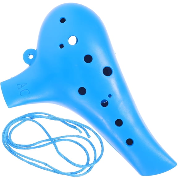 QAYOZ Ocarina Toy Kids Music Instrument Small 12-hole Ocarina Plaything for Beginners