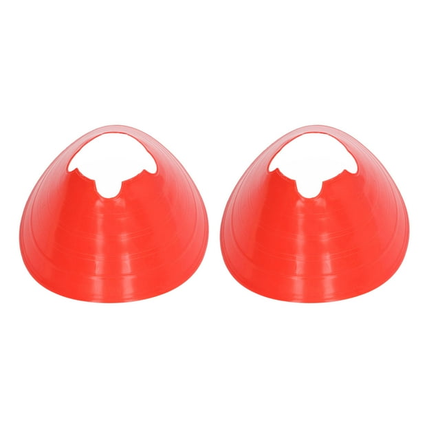 Marqueurs Cônes de Disque de Sport, Cônes de Disque de Soccer Résistants à la Décoloration 20 Pcs PE Résistants à l'Usure pour Soccer Bleu, Vert, Rouge, Jaune