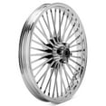 thumbnail image 2 of 21x2.15 Fat Spoke Front Wheel Rim Rotor For Harley Davidson Heritage Softail Classic FLSTC Softail Deluxe FLSTN Fat Boy FLSTF Breakout FXSB Fat Boy Lo FLSTFB 15-17 2015 2016 2017, 2 of 5
