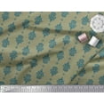 thumbnail image 2 of Soimoi Cotton Poplin Fabric Filigree Damask Printed Craft Fabric by The Yard 56 Inch Wide, 2 of 3