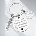 thumbnail image 2 of In Memory of Dog Cat Keychain Loss of Dog Sympathy Remembrance Gift Bereaved Pets Gift Dog Keychain Memorial Keepsakes Bereavement Gifts for Loss of Pet Cat Keyring, 2 of 6
