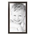 thumbnail image 2 of ArtToFrames 13" x 23" Dark Mahogany Silver Picture Frame, 13x23 inch Multi Wood Poster Frame (WOM-5024),  Pack, 2 of 7