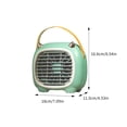 thumbnail image 1 of Leutsin Climatiseur Mini Ventilateur à Pulvérisation de Réfrigération Maison Portable Refroidisseur d'Air, 1 of 2