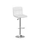 thumbnail image 4 of Taburetes de bar COSTWAY modernos giratorios Altura ajustable paquete de 2, 4 of 9