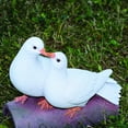 thumbnail image 3 of HI-LINE GIFT LTD. TWO DOVES ON A LOG STATUE, 3 of 6