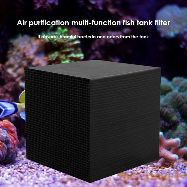 Filtro de carbón activado para acuario ecológicopurificación del tanque de pecesfiltración de cubos de agua Ndcxsfigh Nuevos Originales