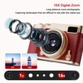 thumbnail image 5 of TAZAG CCD digital camera HD flip screen campus student party entry retro photography vlog camera travel, 5 of 7