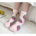 thumbnail image 6 of Zhengup 5 Pair Women Fuzzy Socks Cottagecore Thick Slipper Socks Cute Fluffy Long Socks Winter Warm Preppy Socks, 6 of 7