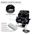 thumbnail image 4 of Psesaysky Crossbody Bag for Travel, Lightweight 2 Layer Shoulder Wallet for Girls Sparkle Dragonfly Pattern Crossbody Bags, 4 of 7