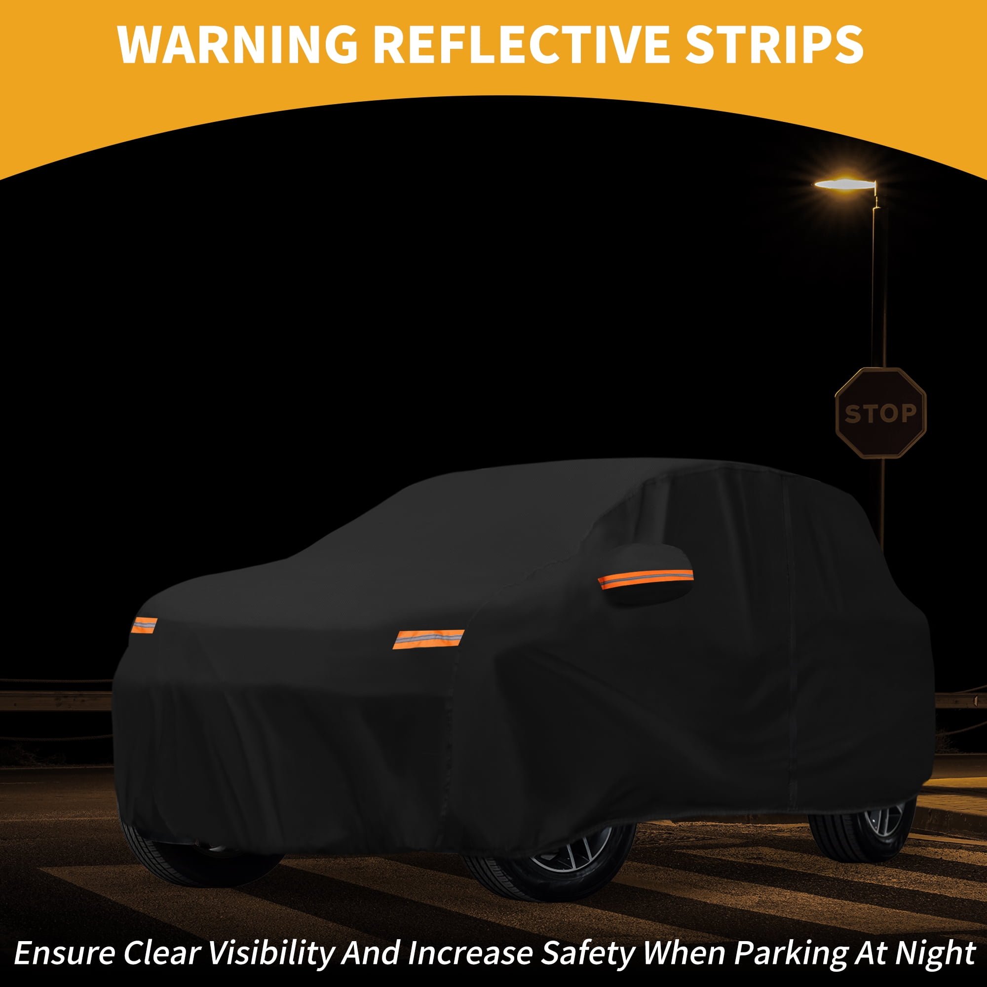 Unique Bargains Durable Waterproof Car Cover Black ["for Lexus NX"]