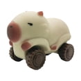 thumbnail image 1 of Carpincho Pull and Joys juguete de viaje juguete Flexible creativo sensorial Fidget coche de juguete tirar hacia atrás coches para niñas niños en edad beige, 1 of 10