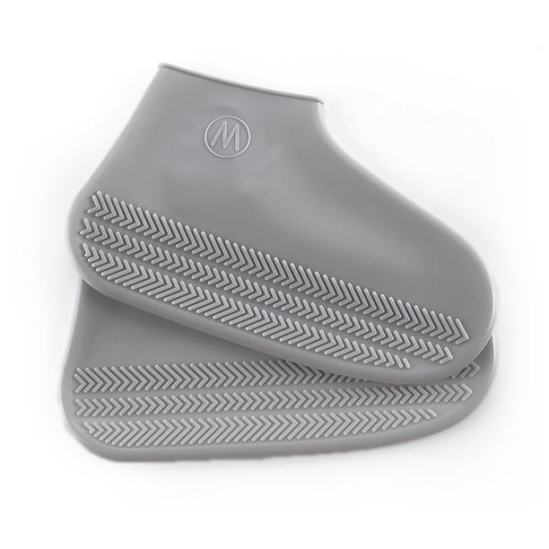 Xihbxyly Cubrezapatos Reutilizables, Protección de Goma Antideslizante, Impermeables para Barro, Lluvia y Nieve, Fáciles de Limpiar y Transportar, para Actividades Al Aire Libre, Viajes, Camping, Sen