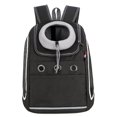 thumbnail image 1 of Mochila portátil de malla transpirable para mascotas, bolsa de transporte plegable de gran capacidad para gatos, suministros para viajes al aire libre, 1 of 4