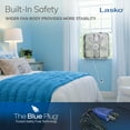thumbnail image 2 of Lasko Weather-Shield Performance Box Fan, 3 Speeds, Innovative Wind Ring System for Up to 30% More Air, Carry Handle for Bedroom, Office, Home, 20 Inch, White, 3720, 2 of 6