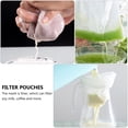 thumbnail image 3 of 2 Pcs Sacs Filtrants pour Cafetière Réutilisables Filtre à Lait Vin Sacs en Maille (Blanc), 3 of 8