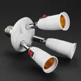 thumbnail image 2 of E27 2/3/4/5 in 1 LED Light Bulbs Converter Socket Adapter Standard Lamp Holder Base Converter for Home Commercial Lighting, 2 of 5