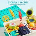 thumbnail image 5 of Klever Kits Electronic Circuits Toys 50+ Projects with Electronic Drill, Space-Themed STEM Educational Toy Science Kits for Kids Aged 5 6 7 8+, 5 of 9