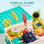 Klever Kits Electronic Circuits Toys 50+ Projects with Electronic Drill, Space-Themed STEM Educational Toy Science Kits for Kids Aged 5 6 7 8+