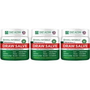 OWELL NATURALS Drawing Salve Ointment, 3 oz, Botanical Skin Care Balm with Beeswax and Essential Oils, Moisturizing Skin Support for Dry, Rough and Irritated Areas