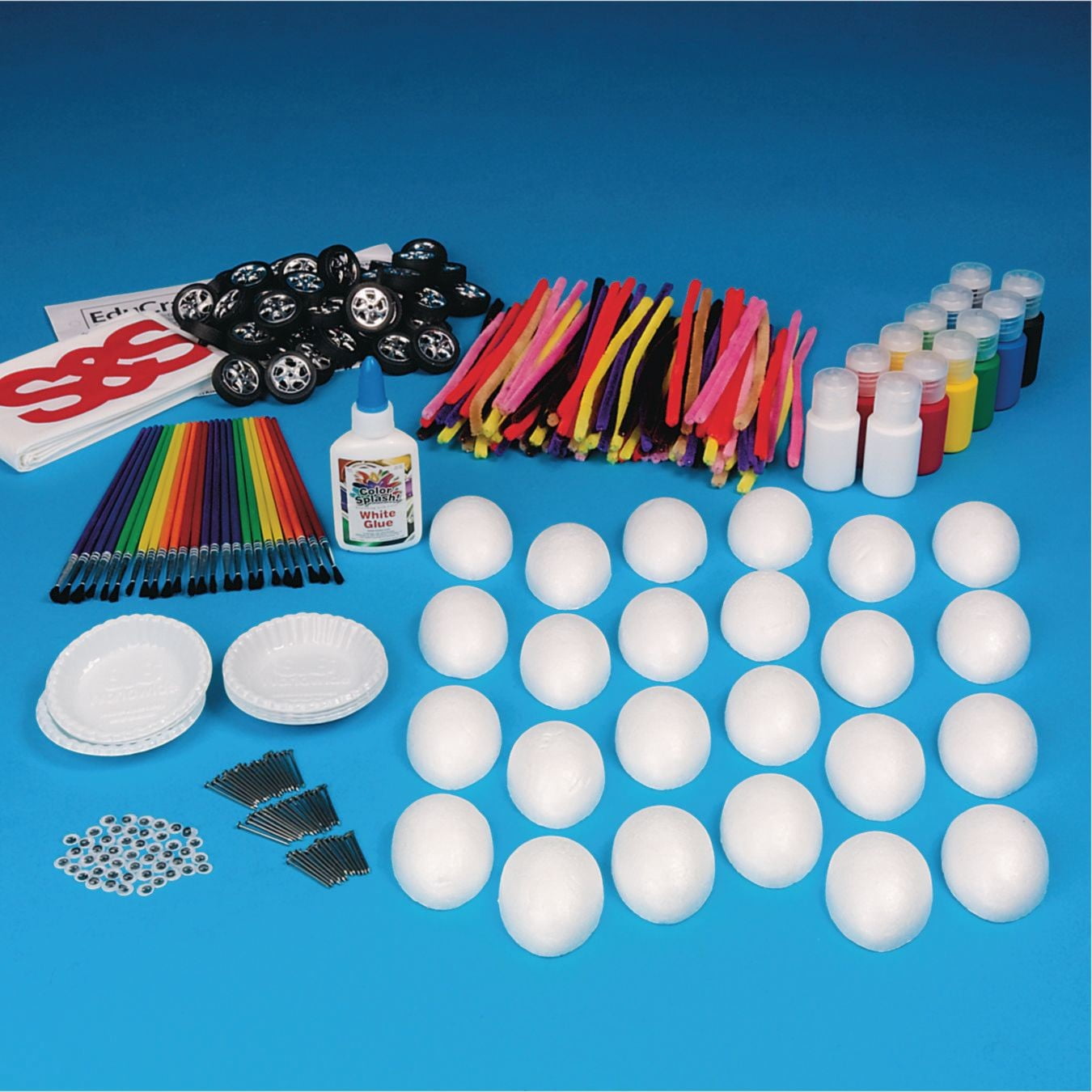 EduCraft® Bugs on Wheels Craft Kit (Pack of 24)