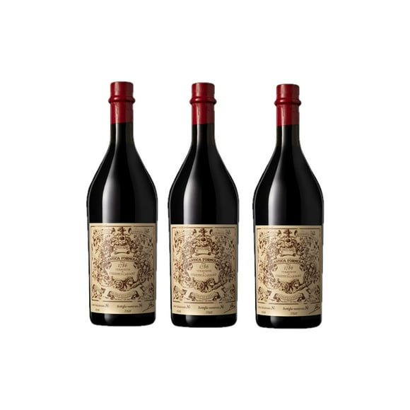Vermouth Antica Fratelli Fórmula, 3 botellas 1 lt Fratelli Branca Licor