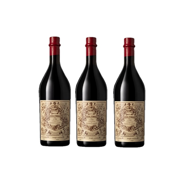 Vermouth Antica Fratelli Fórmula, 3 botellas 1 lt Fratelli Branca Licor