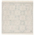 thumbnail image 3 of SAFAVIEH Ikat Jaymz Geometric Area Rug, Ivory/Grey, 6' x 6' Round, 3 of 4
