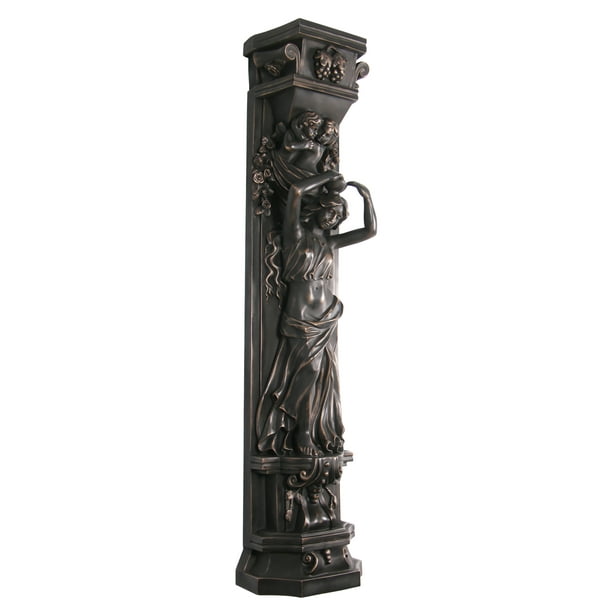 Imperial Bronze Lady Pilaster Bowl - Walmart.com