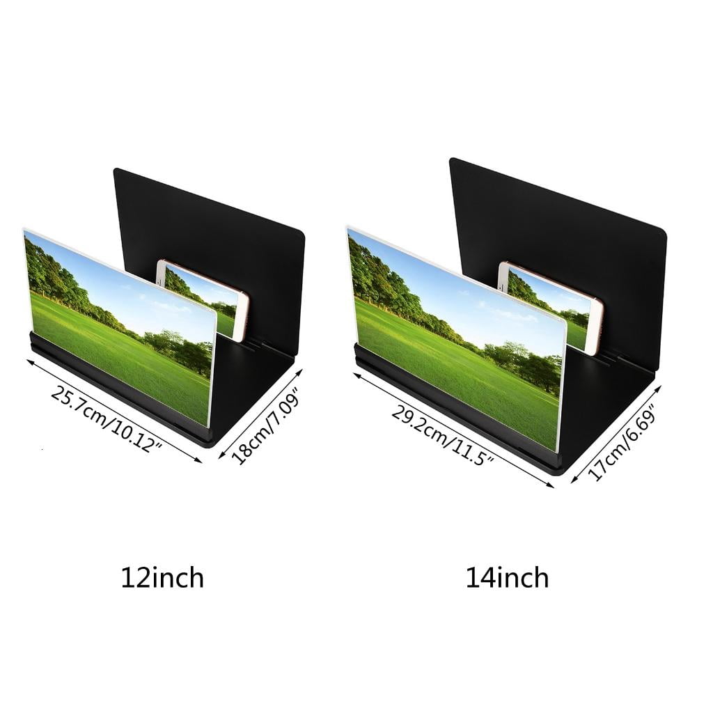 3D Screen Amplifier Folding Glass Stand Video Amplifier Brackets Enlarge Stand
