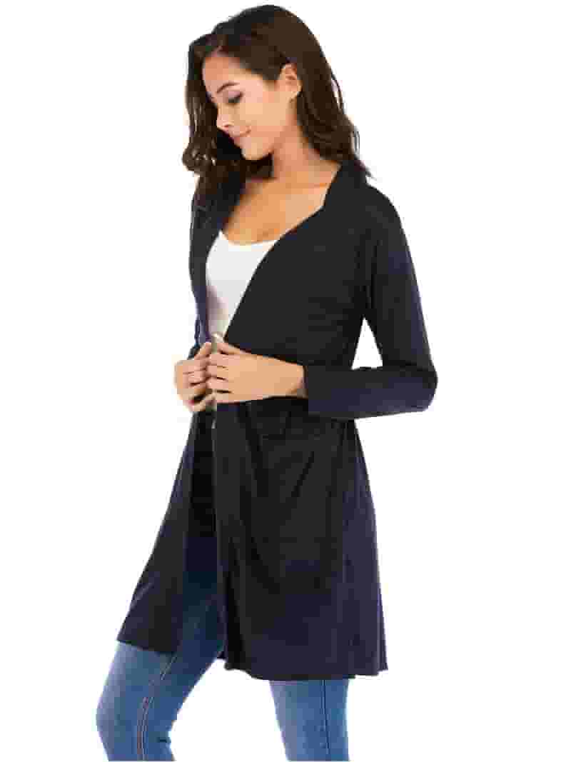 Long polyester trench coat women 4594 Long polyester trench coat women 4594