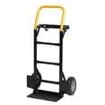 thumbnail image 6 of Hand Truck Dual Purpose 2 Wheel Dolly Cart and 4 Wheel Push Cart w/ Swivel Wheel, 6 of 8